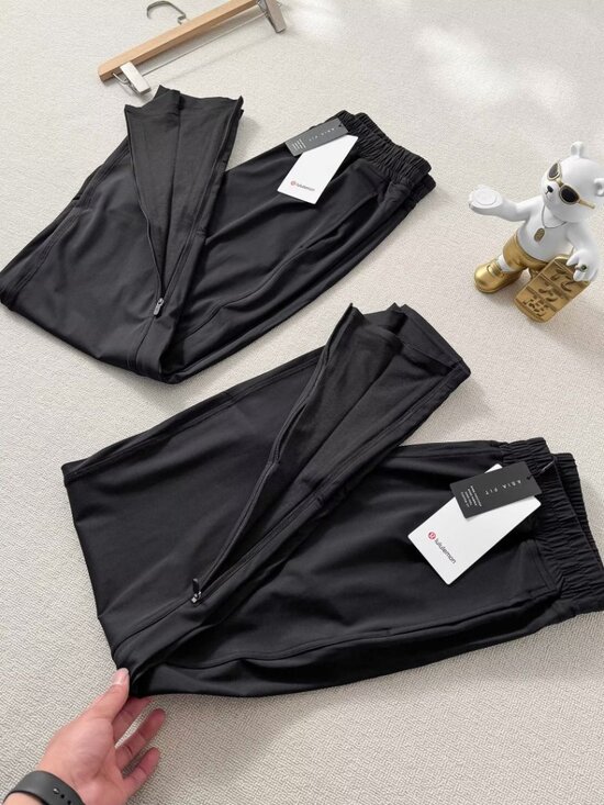 lululemon athletica Black Track Jogger Pants - Picture 3 of 8